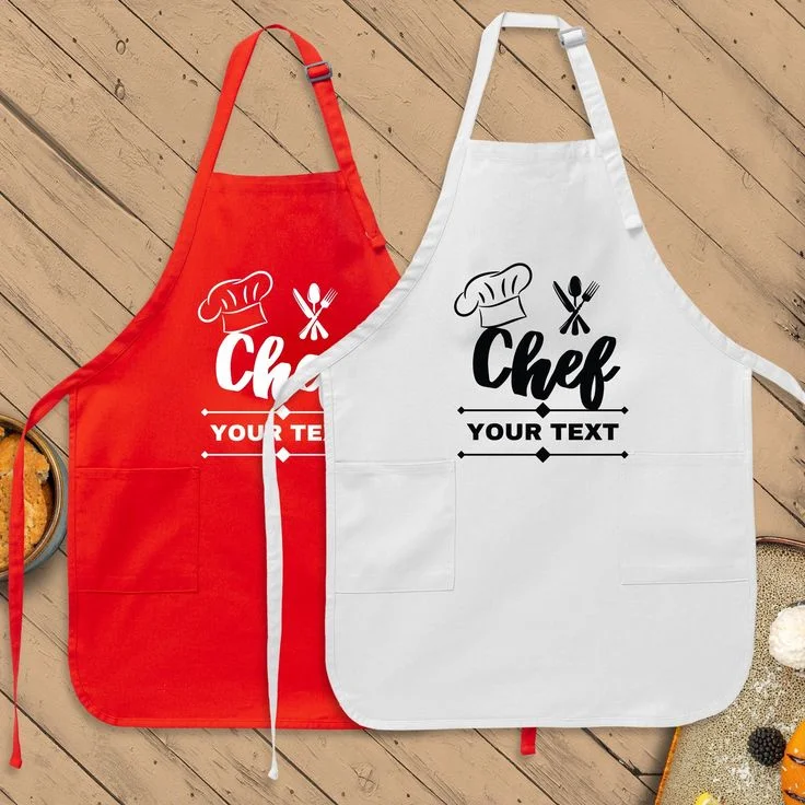 custom Personalized apron print Design 2